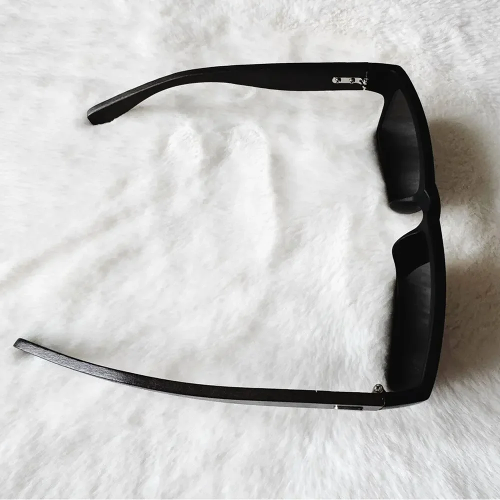 Jensen Blue & Black Wood Sunglasses